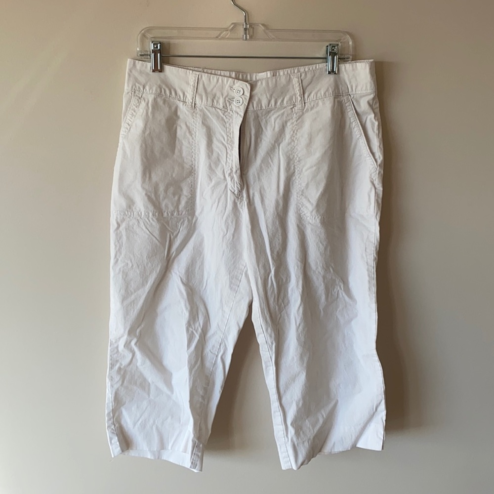 White Long Shorts